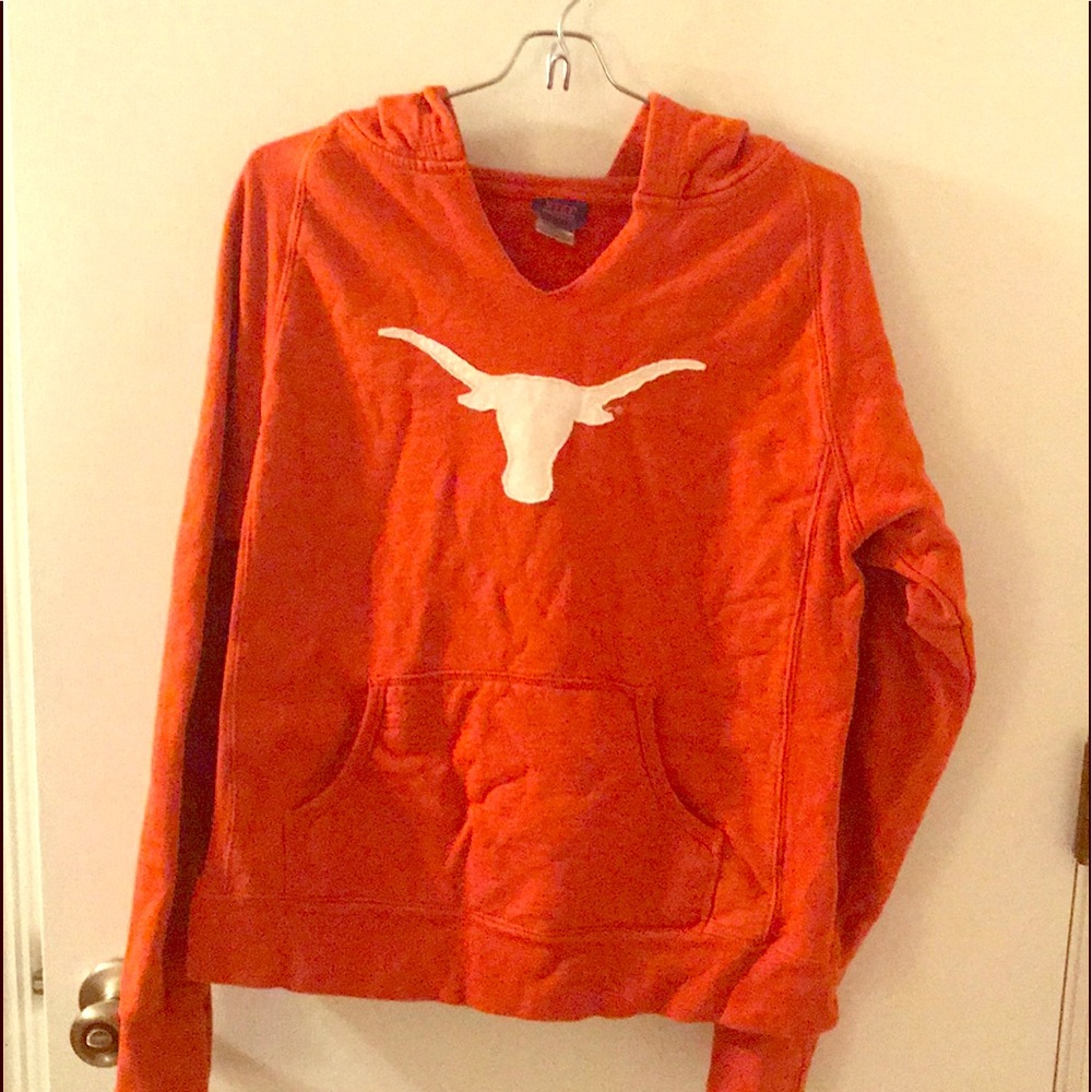 Sz large ladies fitted Texas longhorn sweatshirt